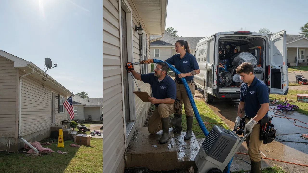 Ceiling Water Damage Restoration in Elkader, IA near me